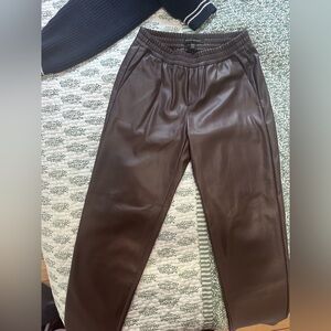 Banana Republic Brown Leather Pants